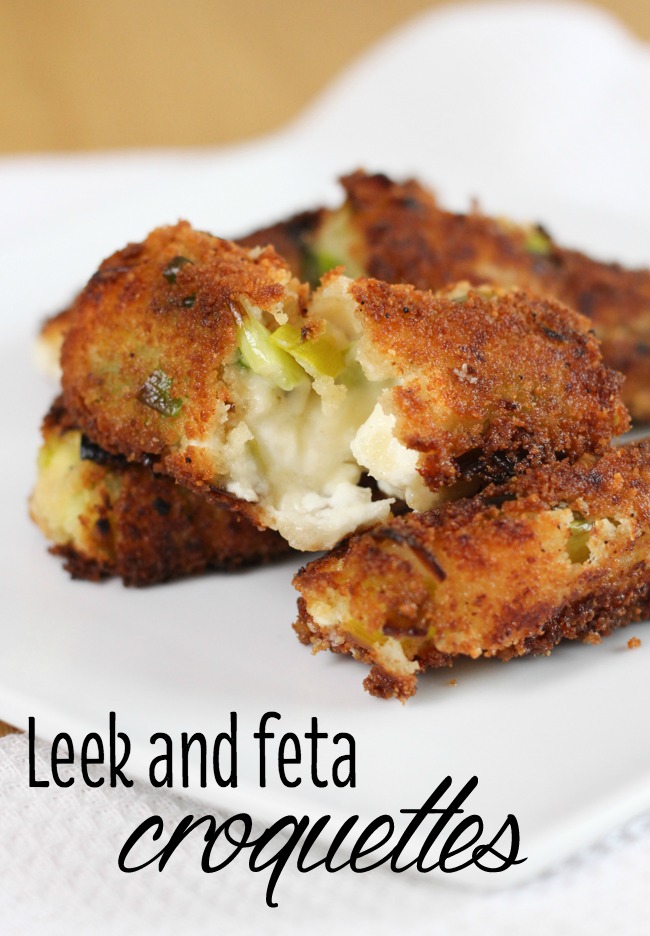 Feta & Leek Croquettes - Omega-ins.com